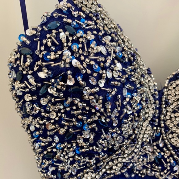 SOLD Beaded long dress - Picture 2 of 6